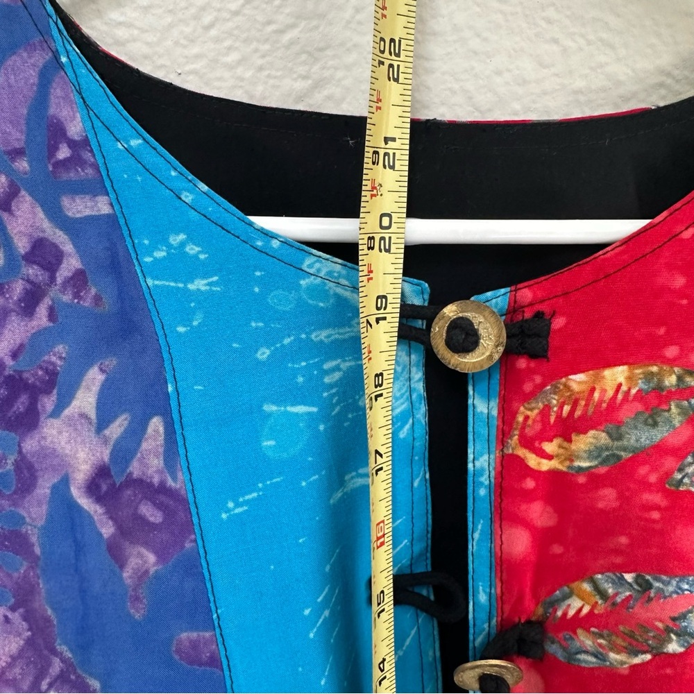 Colorful Patchwork Women's Jacket - Picture 12 of 14